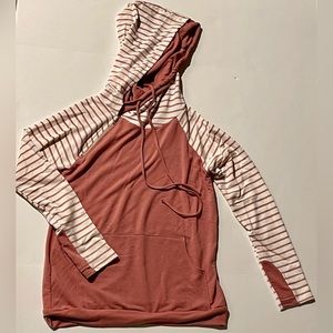 Double hood pullover
